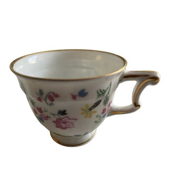 HAVILAND LIMOGES FRANCE BLUE BELL Cup & Saucer Sets X3 - Picture 7 of 12